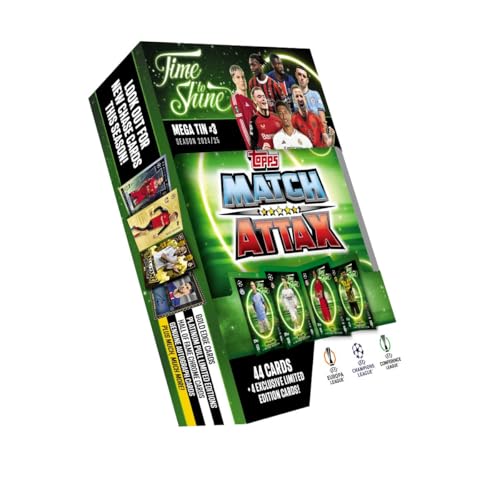 Topps Match Attax 24/25 - Random Mega Tin - Contains 44 Match Attax Cards Plus 4 Exclusive LEs - Image 4