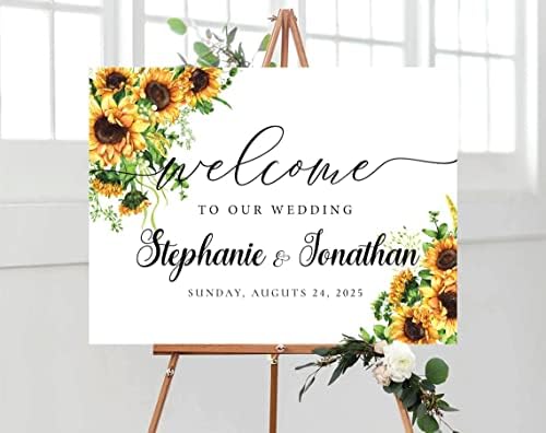 Wedding Welcome Sign, Our Wedding Sign, Welcome To Our Wedding Sign, Wedding Signs For Ceremony And Reception, Welcome Wedding Signs, Minimalist Sign For Wedding #18