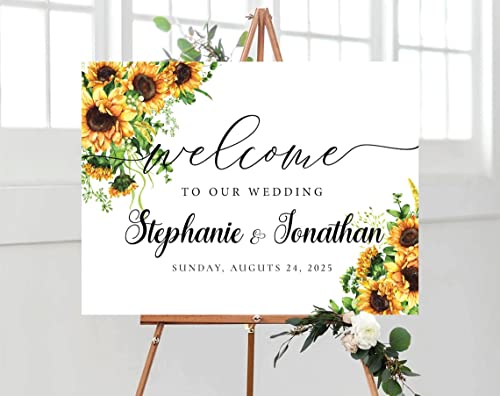 Wedding Welcome Sign, Our Wedding Sign, Welcome To Our Wedding Sign, Wedding Signs For Ceremony And Reception, Welcome Wedding Signs, Minimalist Sign For Wedding #18