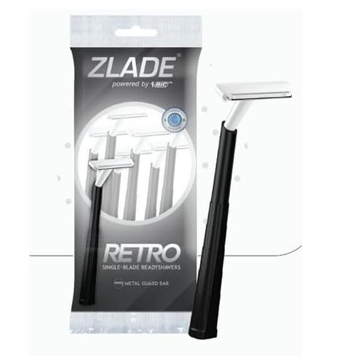 Zlad Retro Single Blade Shaving Razor for Men Pack of 6 (B0DDKL3G3K) Amazon Price History, Amazon Price Tracker