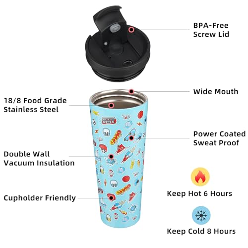 66% Off BJPKPK 26oz Insulated Tumbler with Straw