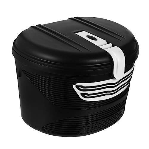 Garneck 1satz Elektrischer Fahrradkorb Mit Schloss Lockable Front Frame Storage Bikes Und Fahrräder Robuste Aufbewahrungslösung Für Helm Und Zubehör