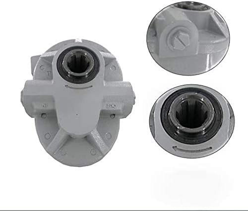 HighEquipment Hydraulic PTO Pump, 7.4GPM Hydraulic Motor 540 RPM SAE16 2250PSI Log Splitter 6 Teeth Inlet and SAE12 Outlet for Tractors, Trucks, Scissor Lifts