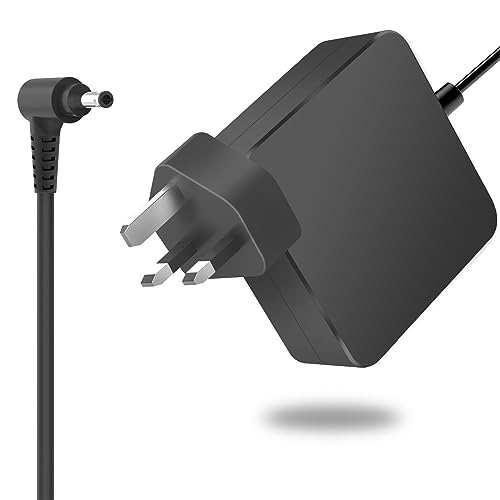 FEWRJG 45W Laptop Charger Round Tip Compatible with Lenovo IdeaPad 3 Flex 5 14 15 14iwl S340 S145 100s 110 310 320 330 330s 510 510s V14 V15 Power Adapter Supply