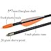 Elong Fiberglass Arrows Archery 26 Inch Target Shooting Practice Safetyglass Recurve Bows Suitable for Youth Children Woman Beginner (6 pcs)
