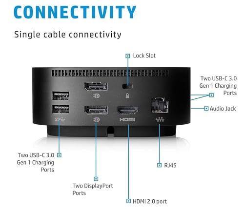 Image of Targus USB-C Universal DV4K Docking Station with 100W Power Delivery with Dockztorm hub