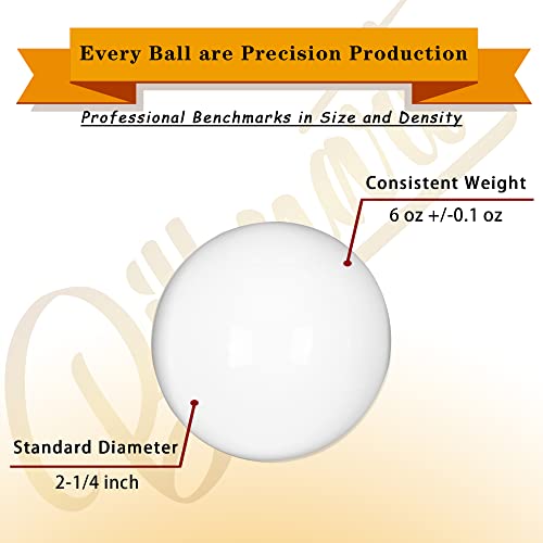 Billmart Billardkugeln 16 Billardtischbälle Set (Black Marble Premium)