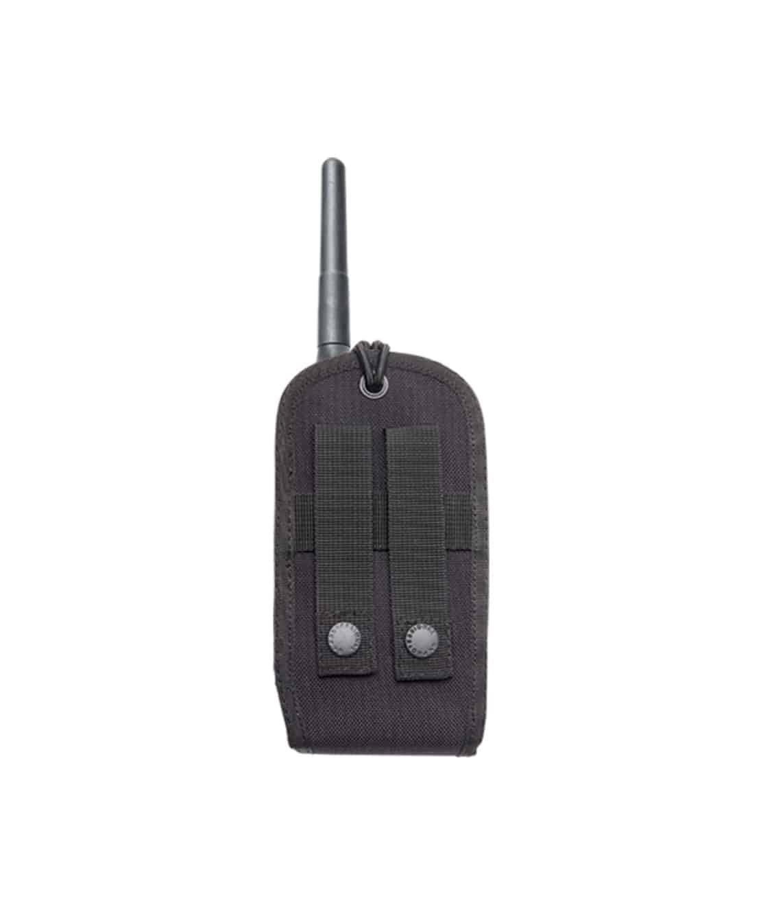 Porte Radio Red Label avec Système Molle - Noir