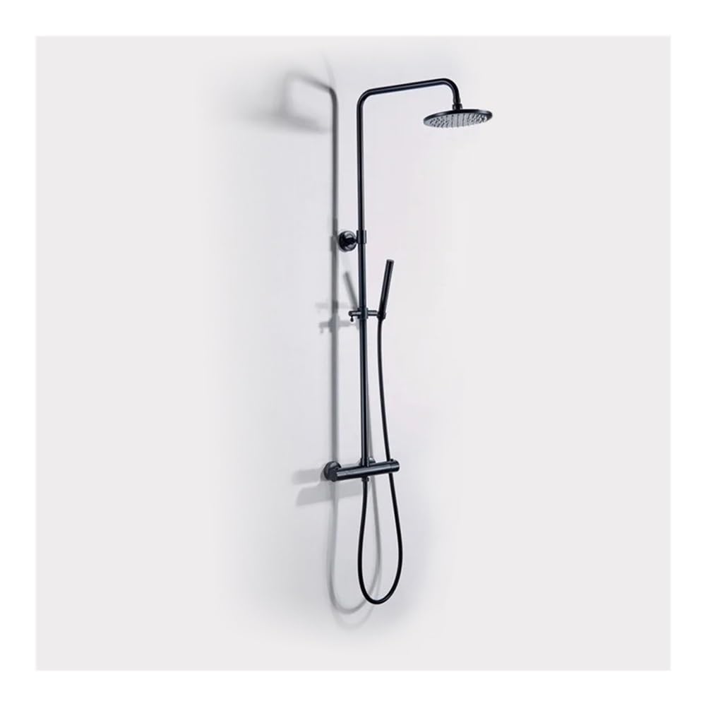 Blyqxs One Color Thermostatic Bathroom Shower Set Bathtub Faucet Xt406