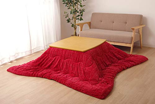 イケヒコ・コーポレーション こたつ掛けふとん 長方形 ノート レッド 約190×240㎝ #6832919