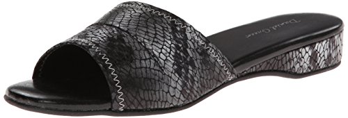 Daniel Green Women's Dormie Mule,Gray Snake,12 N US