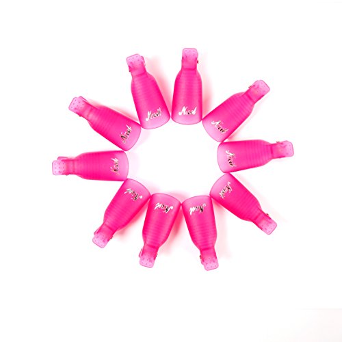 Voxury clavos clips tapa UV gel polaco removedor envoltura