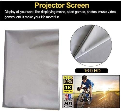 Tela reflectante para proyector DLP 72 pulgadas miniatura 7