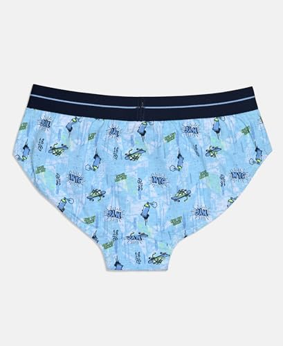 Image of Jockey NB01 Boy's Super Combed Cotton Elastane Stretch Printed Brief with Ultrasoft Waistband (Pack of 2)