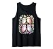 Whimsical Cute Pastel Owls Art Nature Inspired Design Tank Top