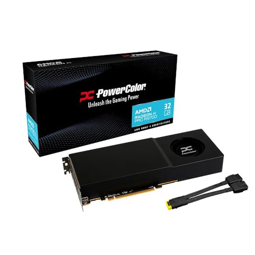 PowerColor AMD Radeon AI PRO R9700 32GB GDDR6