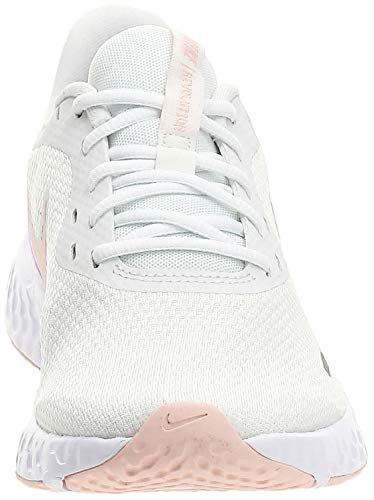 Tenis Nike Revolution 5 Off White/rosa