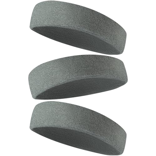 Image of Sweatbands Sports Headband for Men & Women - Terry Cloth Moisture-Wicking Sports Towel Headband for Tennis, Basketball, Running, Gym, and Fitness Working Out