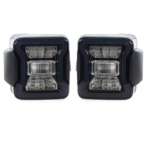 Feu arrière droit Jeep Wrangler JK 2007-2017 ensemble clignotant frein DRL fumé voiture EUR