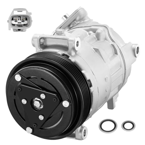 Image of BDFHYK 198396 Air Conditioning A /C Compressor with Clutch Compatible with Ram ProMaster 1500 2500 3500 3.6L 2014-2022, Replacement 68149886AB