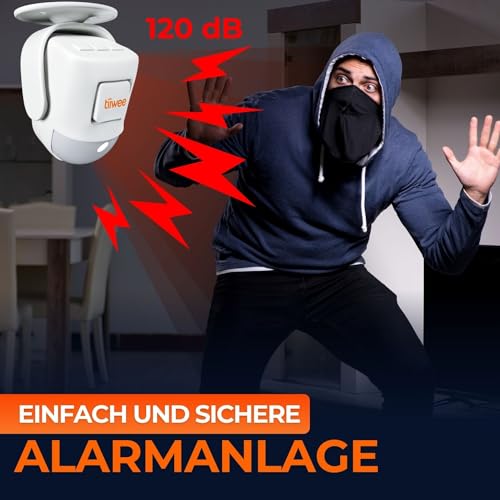 Batteriebetriebener Bewegungsmelder tiiwee X4 PIR Alarm