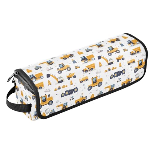 Bolsa de viaje para herramientas de cabello con dibujos de carros, resistente al calor, para planchas y rizadores, organizador portátil miniatura 1