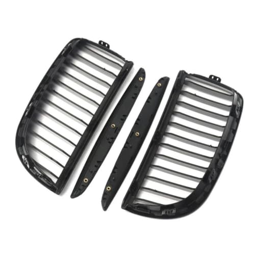 Calandre avant pour BMW E90 E91 2005-2008 grille de course noir brillant