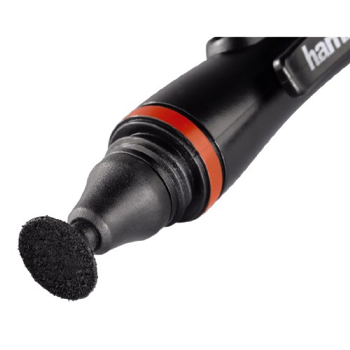 Hama Reinigungsstift zur Objektiv- und Filterreinigung, 11,5 cm lang, Lenspen Classic, Rot/Schwarz – Bild 3