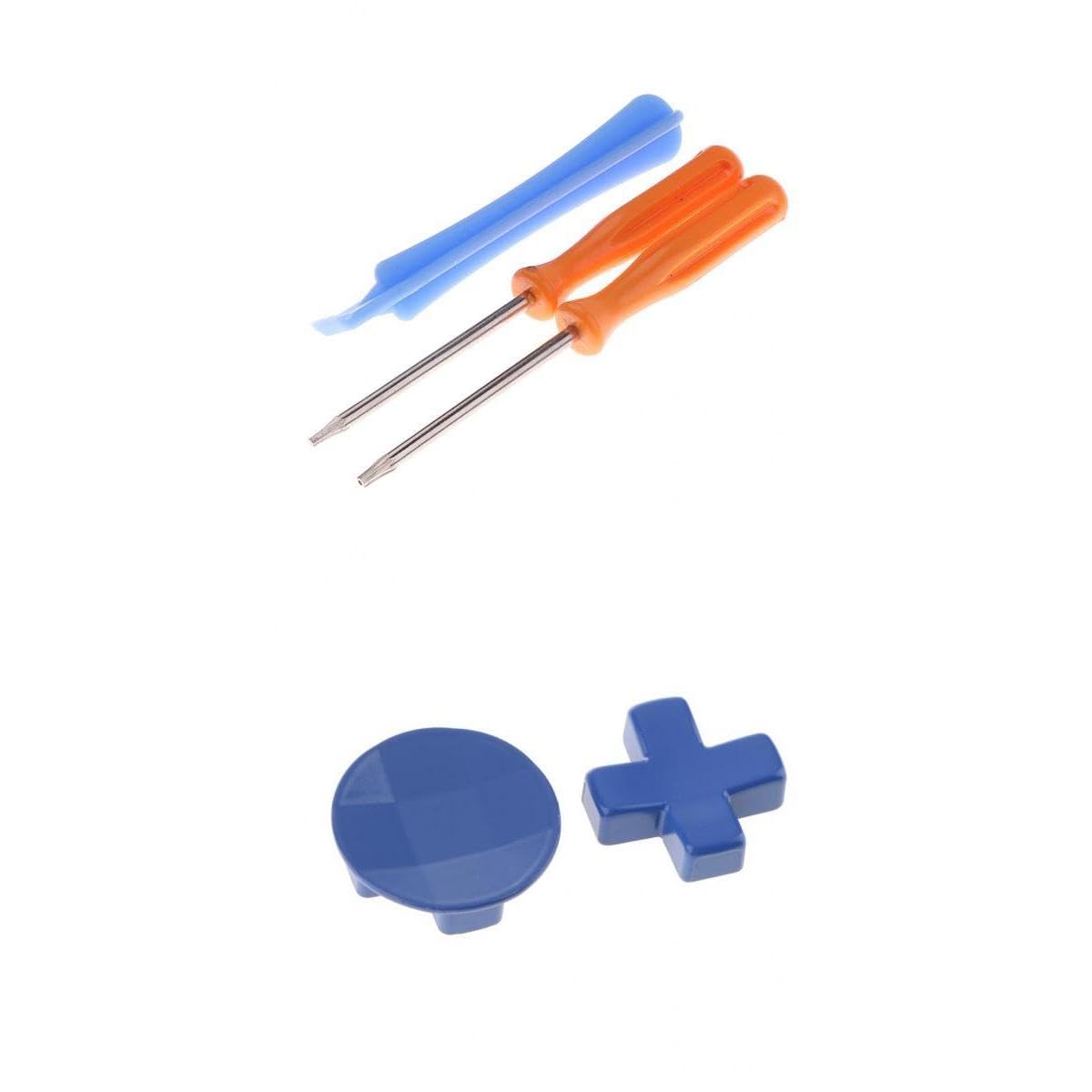 Merishopp Controller D-pad Direction Button Blue+T8 T6 Screwdriver for One Elite|Video Games & Consoles | Replacement Parts & Tools| Replacement Parts & Tools-image-0