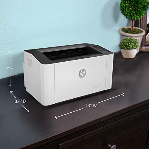HP Laser 108A Monochrome Laser Printers,Single Function,Wired Print,Hi-Speed USB 2.0,Up to 21 Ppm,150-Sheet Input Tray,100-Sheet Output... - Image 4