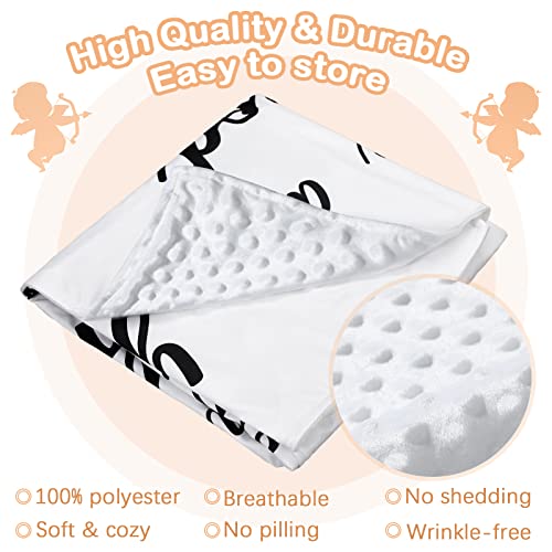 Rtteri RTTERI-WHITE BAPTISM-02 Christian Gift For Baby Plush Baby Blanket thumb #2
