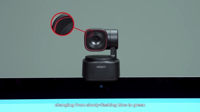 OBSBOT Tiny 2 Lite 4K Webcam for PC, AI Tracking PTZ Streaming