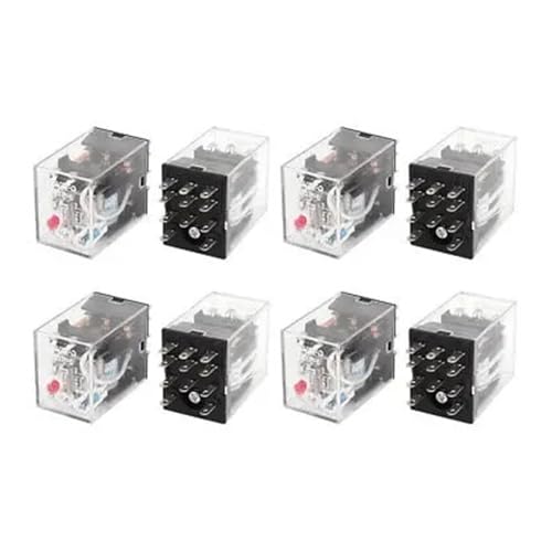 Relais de puissance indicateur LED rouge 3NO 3NC pour commutation sécurisée - 3