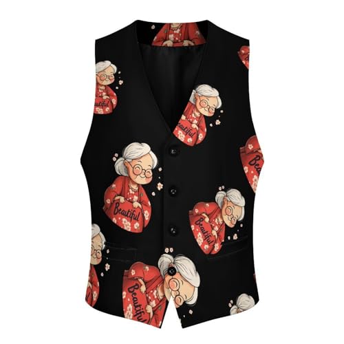 Divine Is Filthys Beautiful Drag Mens Slim Fit Suit Vest Dress Waistcoat Casual Business Vest4