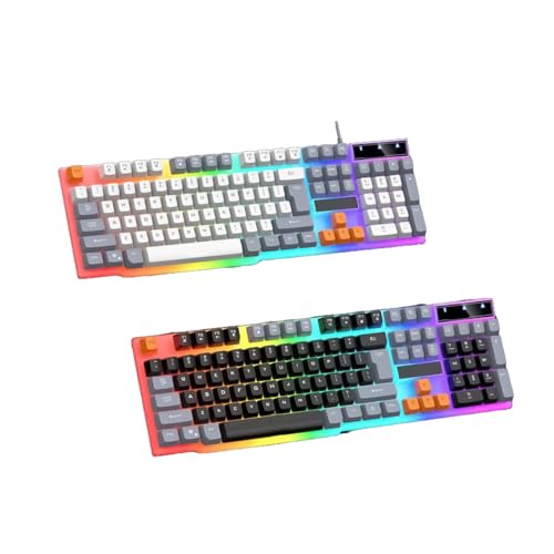Clavier de jeu confortable pour une utilisation prolongée sous les rétroéclairages nocturnes - 6