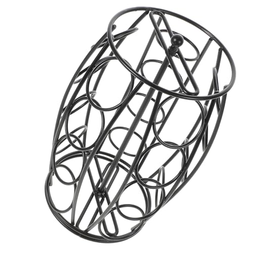 NUOBESTY Soporte para Cápsulas de Café de Metal, Estante de Almacenamiento Multiusos, Organizador Compacto para Cocina, Porta Cápsulas Resistente y Práctico, Accesorio para Bar de Café