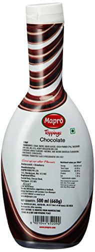 Image of Mapro Chocolate Topping, 500ml (Pack of 3)