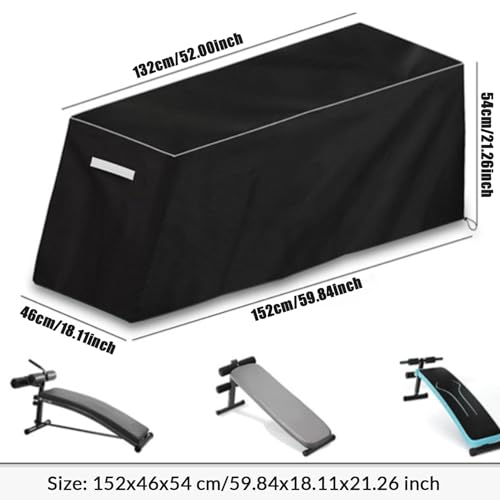 Funda para banco de pesas para exteriores con diseño transpirable y resistente 2
