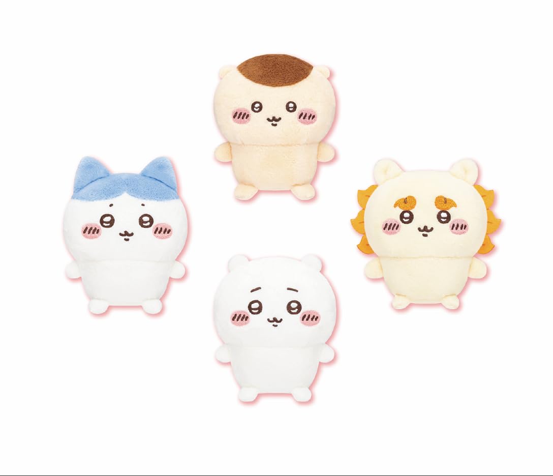 Chiikawa Sitting Plush Blind Box -Official Licensed Parade Collectible Plush- One Random Design (1 of 4 Possible Designs)