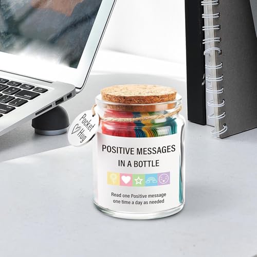 Messages d'affirmations positives dans un bocal de bien-être - 7