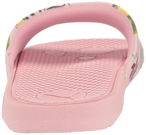 PUMA PUMA Cool Cat Sandal, Parfait Pink-Yellow Pear White, 1 US Unisex Little Kid