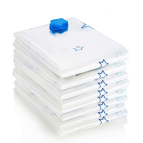 Vacuum Storage Bags, Space Saver Bags and Travel Storage Compression Bags for Clothes, Comforter, Pillows, Blankets, Plush Toys (4pack)(28x20in)