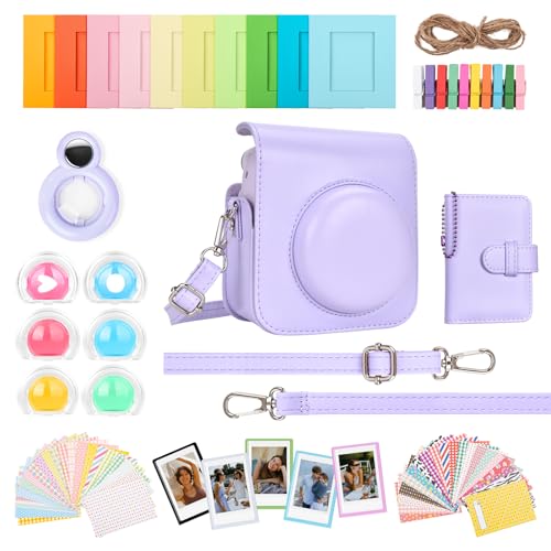 Kit 8 en 1 Funda y Accesorios para Fujifilm Instax Mini 12
