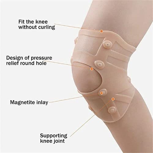 Joelheira de silicone, ultrafina, impermeável, com 2 peças, joelheiras de gel, joelheiras profission