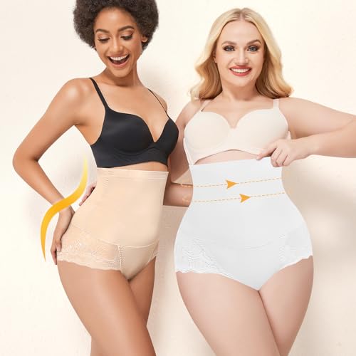 Image of Werena Women Tummy Control Shapewear Panties Shaping Underwear High Waist Body Shaper