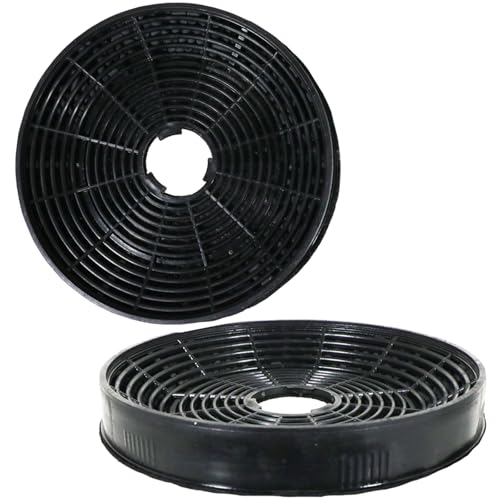 SPARES2GO Lot de 2 filtres à charbon pour hotte aspirante Beko