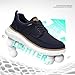 Mens Casual Slip in Loafers Boat Slip On Fashion Shoes Walking Dress Sneakers Oxfords Work Lightweight Soft Sole Blue