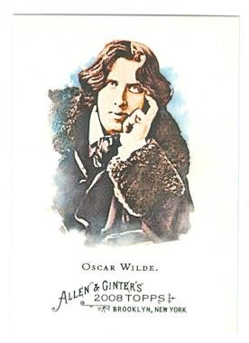 Autograph Warehouse100591 Oscar Wilde Trading Card 2008 Topps Allen And Ginters No. 276
