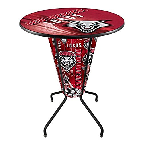 Holland Bar Stool Co. University of New Mexico Pub Table in Black