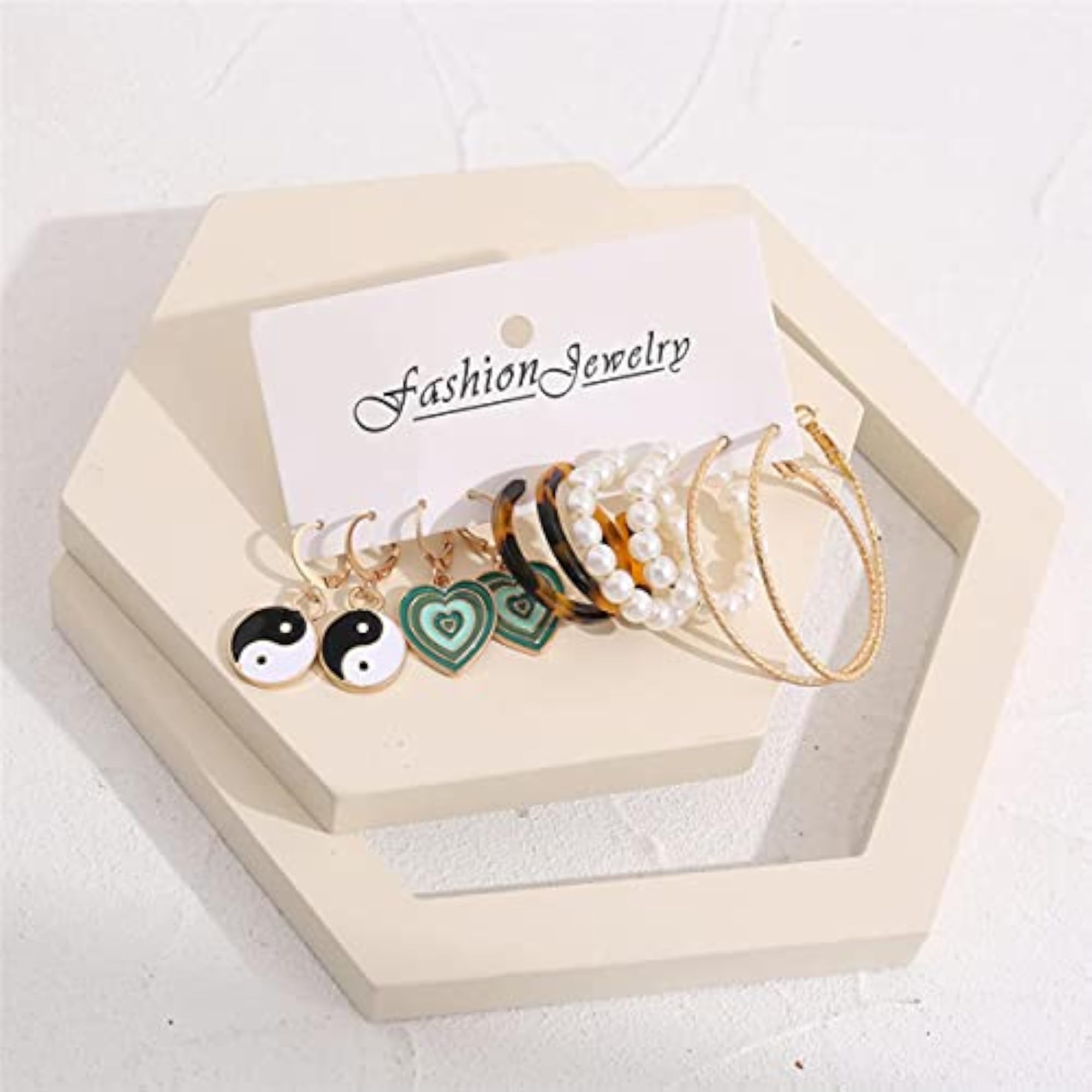 Gold-Plated Drop Earrings JG-PC-ERGD-8664